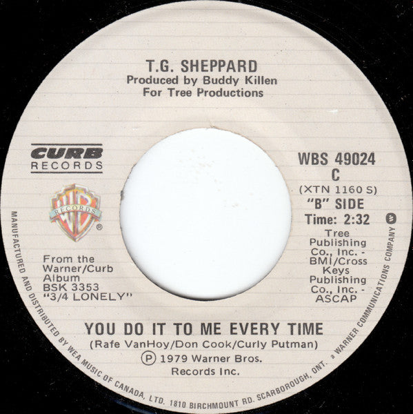 T.G. Sheppard : Last Cheater's Waltz (7", Single)