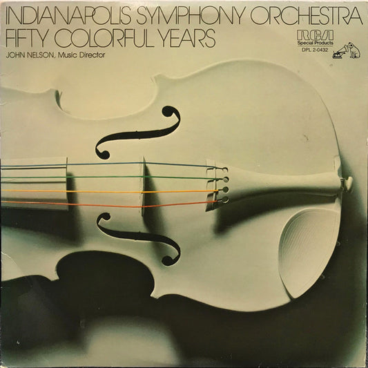 Indianapolis Symphony Orchestra : Fifty Colorful Years (LP, Comp, Mono)