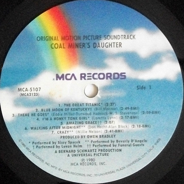 Various : Coal Miner's Daughter:  Original Motion Picture Soundtrack (LP, Album, Pin)
