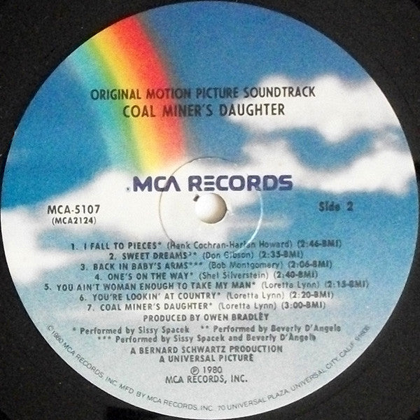 Various : Coal Miner's Daughter:  Original Motion Picture Soundtrack (LP, Album, Pin)