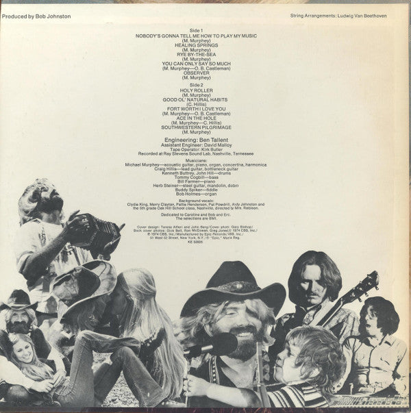 Michael Martin Murphey : Michael Murphey (LP, Album, Pit)