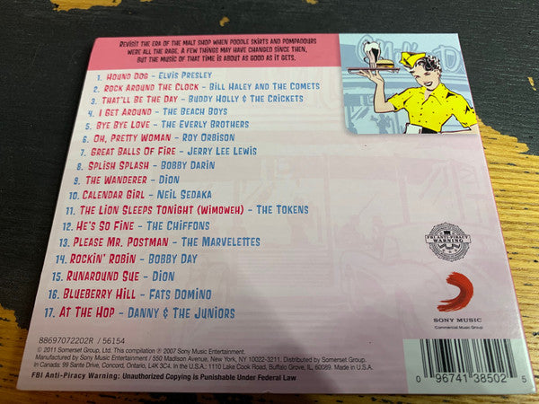 Various : Soda Fountain Favorites: Early Rock -N- Roll Jukebox (CD, Comp)
