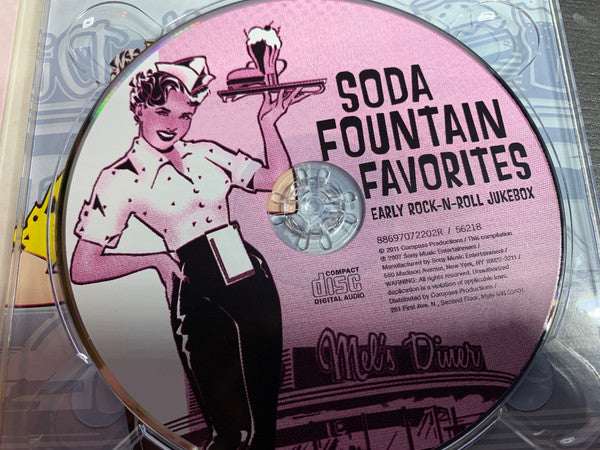 Various : Soda Fountain Favorites: Early Rock -N- Roll Jukebox (CD, Comp)