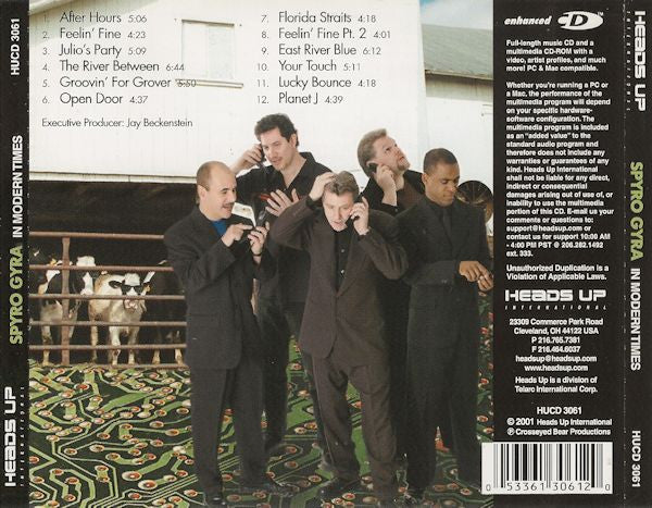 Spyro Gyra : In Modern Times (CD, Album, Enh, Cin)