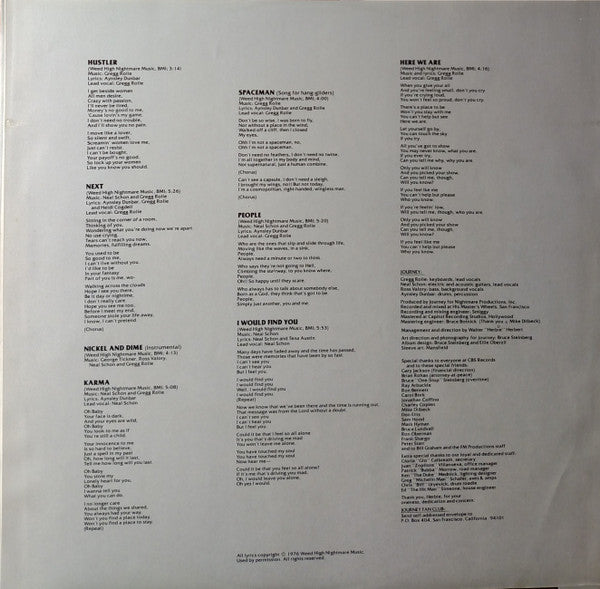 Journey : Next (LP, Album)