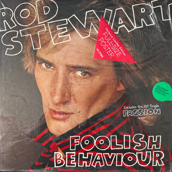 Rod Stewart : Foolish Behaviour (LP, Album, Win)