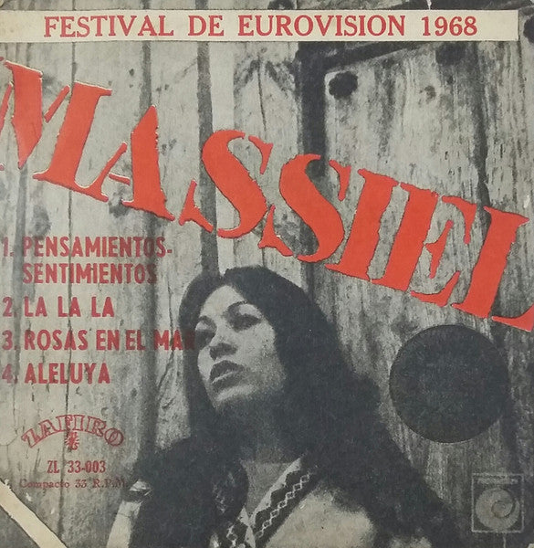 Massiel : Festival De Eurovision 1968 (7", EP)