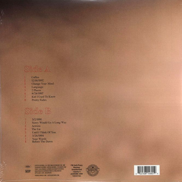 Tori Kelly : Inspired By True Events (LP, Album, Cle)