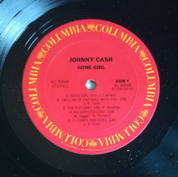 Johnny Cash : Gone Girl (LP, Album)