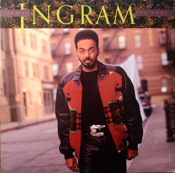 James Ingram : It's Real (LP, Album, Spe)
