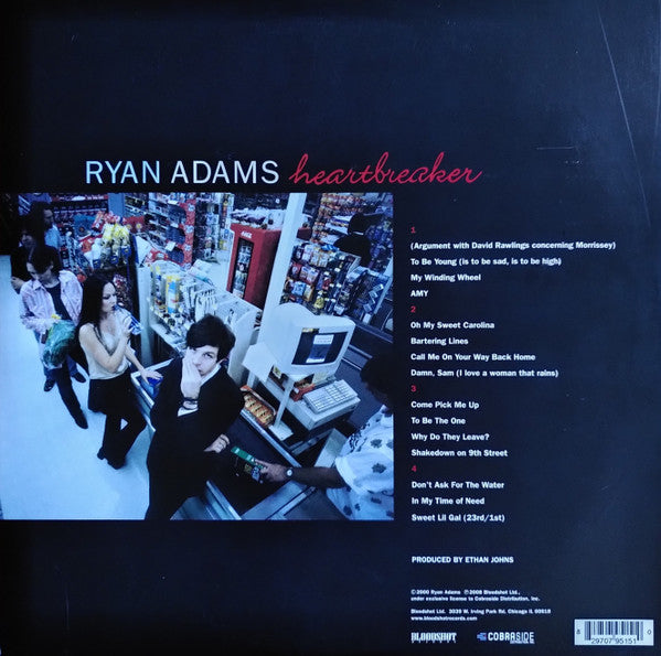 Ryan Adams : Heartbreaker (2xLP, Album, RE, RM, Gat)