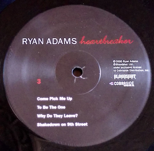 Ryan Adams : Heartbreaker (2xLP, Album, RE, RM, Gat)