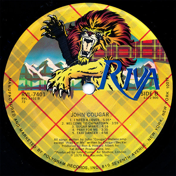 John Cougar* : John Cougar (LP, Album, 72 )