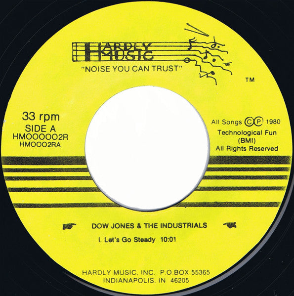 Dow Jones And The Industrials : Let's Go Steady! (7")