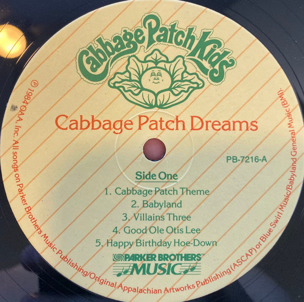 Cabbage Patch Kids : Cabbage Patch Dreams (LP, Album)
