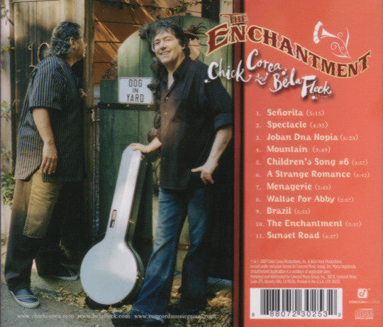 Chick Corea And Béla Fleck : The Enchantment (CD, Album)