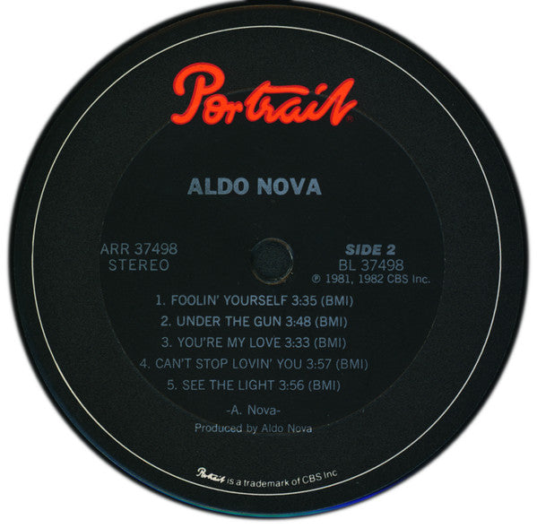 Aldo Nova : Aldo Nova (LP, Album, Pit)