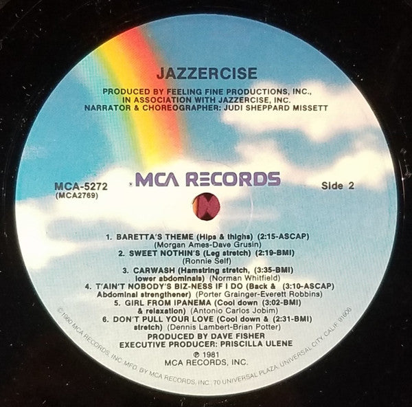 Judi Sheppard Missett : Jazzercise (LP, Album, Pin)