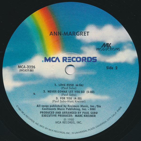Ann-Margret* : Ann-Margret (LP, Album, Pin)