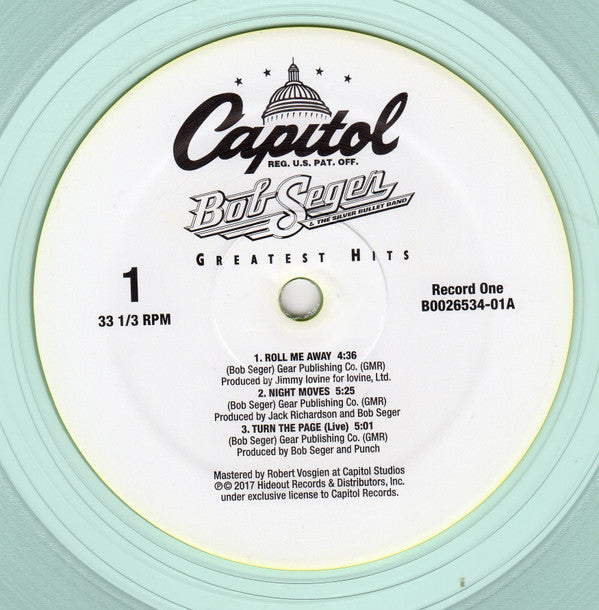Bob Seger And The Silver Bullet Band : Greatest Hits (2xLP, Comp, RE, Cle)