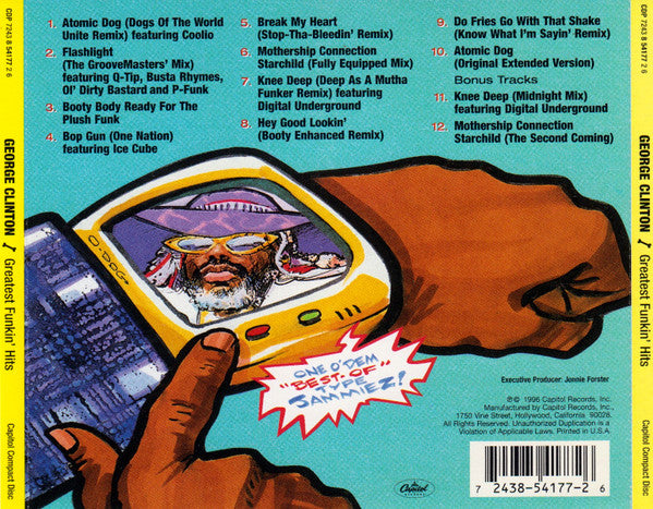 George Clinton : Greatest Funkin' Hits (CD, Album, Cle)