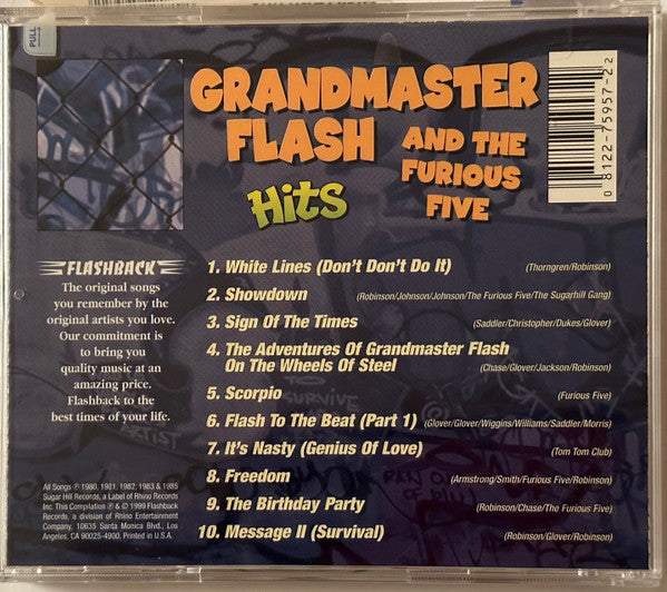 Grandmaster Flash & The Furious Five : Hits (CD, Comp)