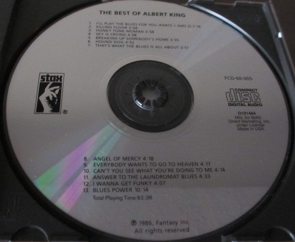 Albert King : The Best Of Albert King (CD, Comp, Club, RE, RM, Son)