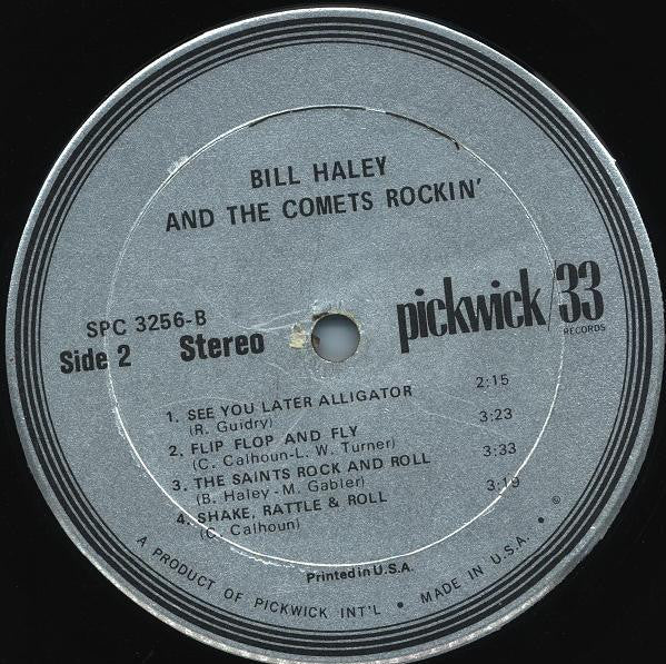 Bill Haley And The Comets* : Rockin' (LP, Comp, Sil)