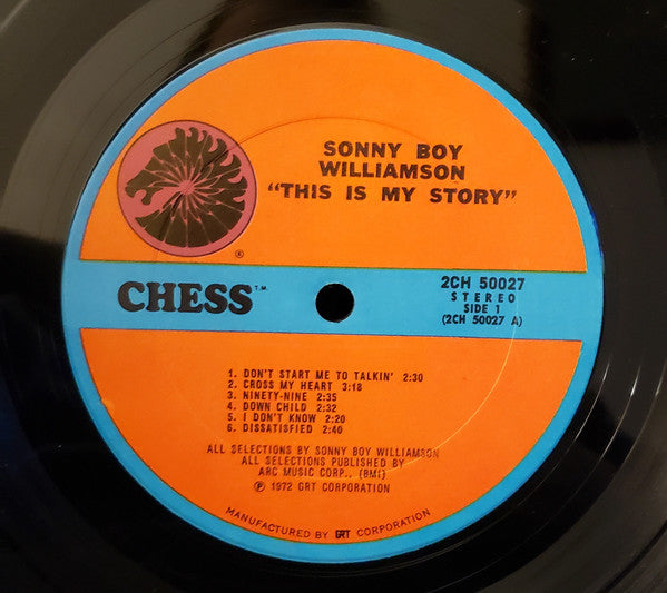 Sonny Boy Williamson (2) : This Is My Story (2xLP, Comp, Gat)