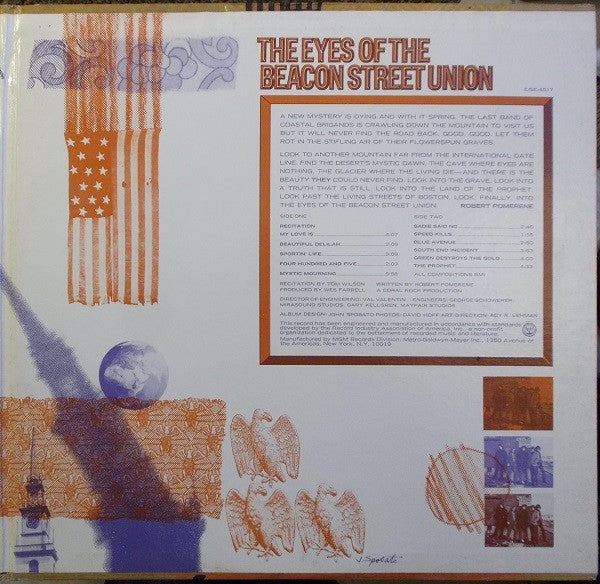 Beacon Street Union : The Eyes Of The Beacon Street Union (LP, Album, Gol)