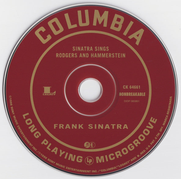 Frank Sinatra : Sinatra Sings Rodgers And Hammerstein (CD, Comp, Mono)