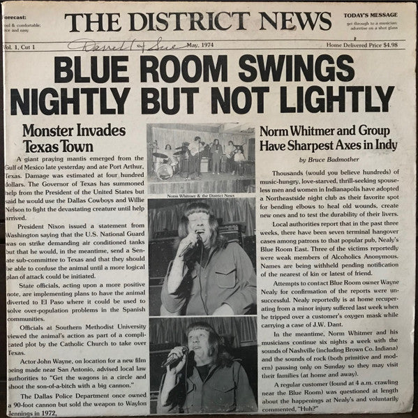 Norm Whitmer & District News : District News (LP, Album)