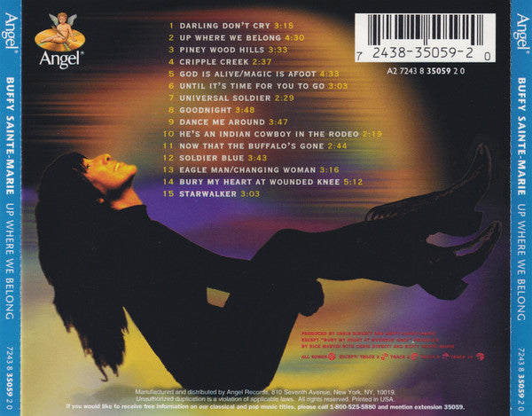 Buffy Sainte-Marie : Up Where We Belong (CD, Album)