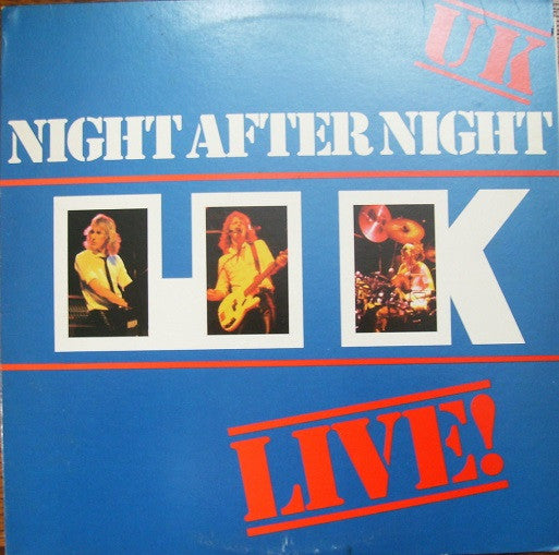 UK (3) : Night After Night (LP, Album, Pit)