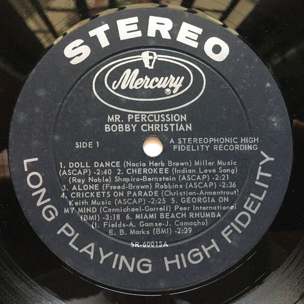 Bobby Christian : Mr. Percussion (LP, Album)