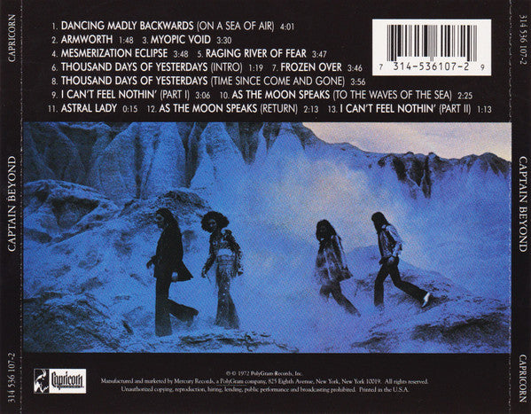 Captain Beyond : Captain Beyond (CD, Album, RE, RM, Son)