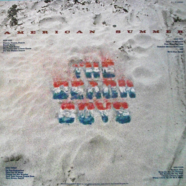 The Beach Boys : American Summer (2xLP, Comp, Club)