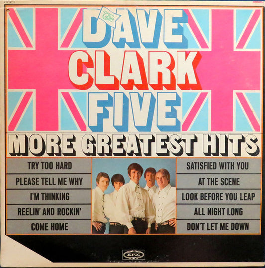 The Dave Clark Five : More Greatest Hits (LP, Comp, Mono, Pit)
