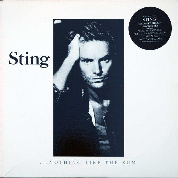 Sting : ...Nothing Like The Sun (2xLP, Album, Ele)
