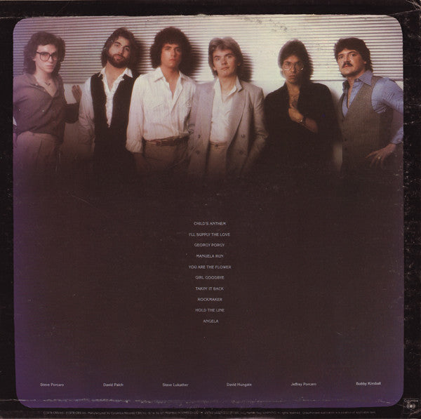 Toto : Toto (LP, Album, Ter)
