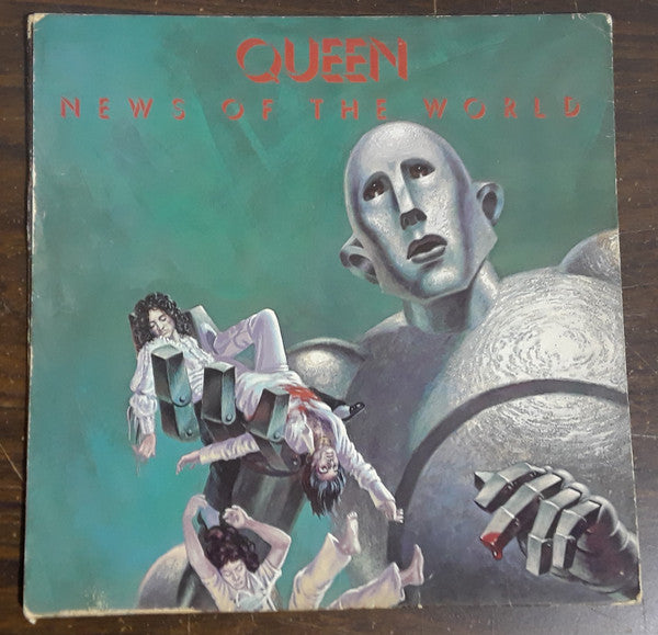 Queen : News Of The World (LP, Album, RP, PRC)