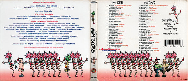 Bob & Tom : Man Boobs (3xCD, Album)