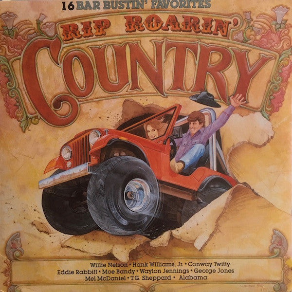 Various : Rip Roarin' Country (LP, Comp, 16=)