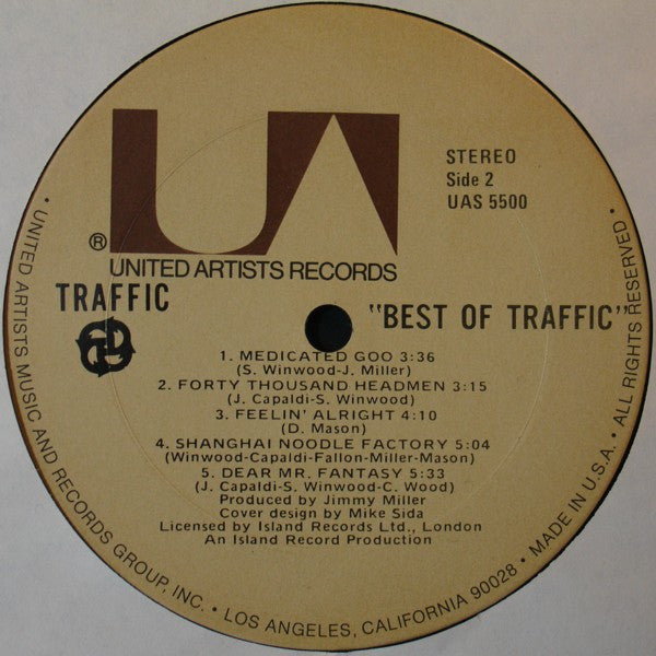 Traffic : Best Of Traffic (LP, Comp, RE, Ter)