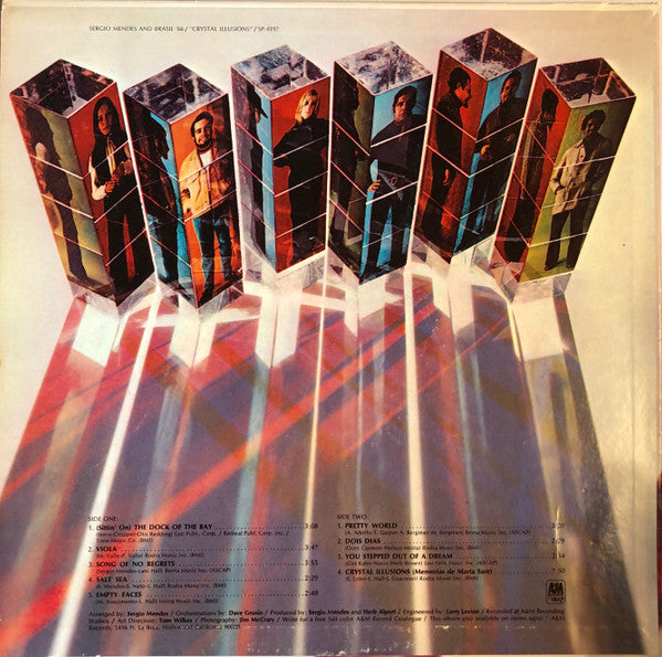 Sergio Mendes & Brasil '66* : Crystal Illusions (LP, Album, Ter)