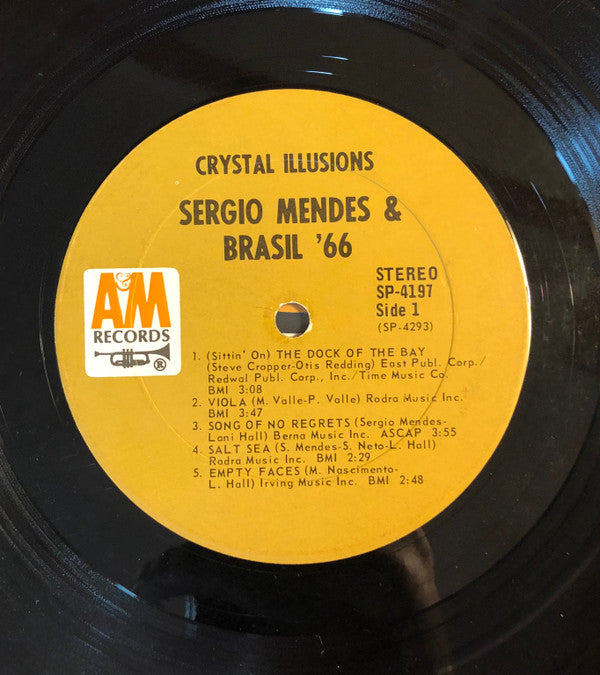 Sergio Mendes & Brasil '66* : Crystal Illusions (LP, Album, Ter)