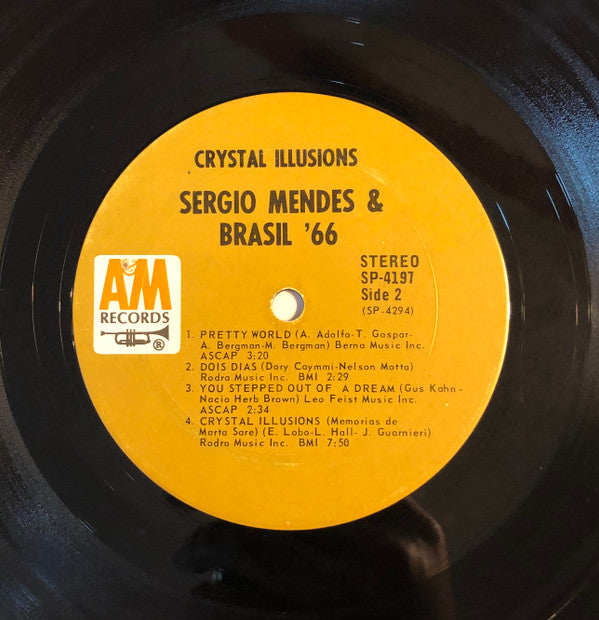 Sergio Mendes & Brasil '66* : Crystal Illusions (LP, Album, Ter)