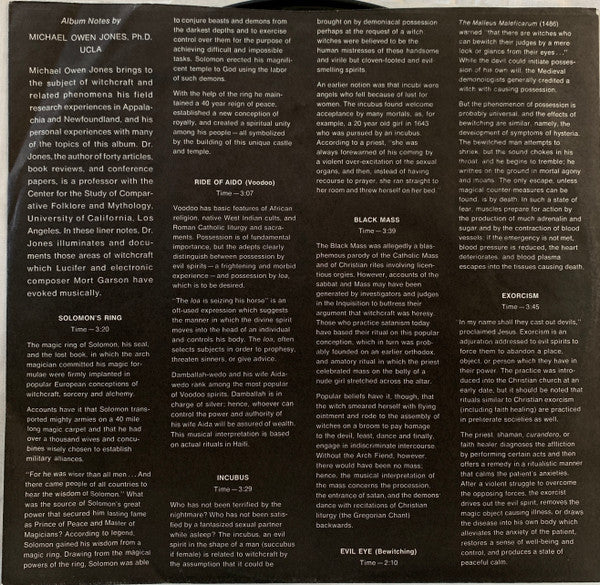 Lucifer (2) : Black Mass (LP, Album)