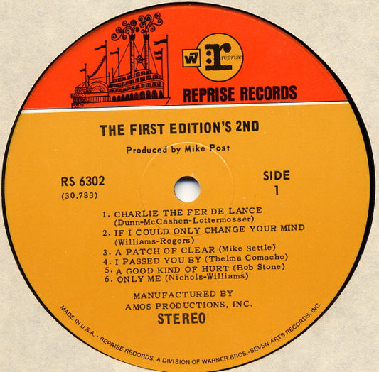 The First Edition* : The First Edition's 2nd (LP, Album)