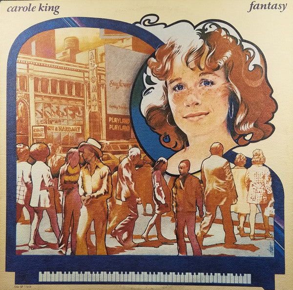 Carole King : Fantasy (LP, Album, San)